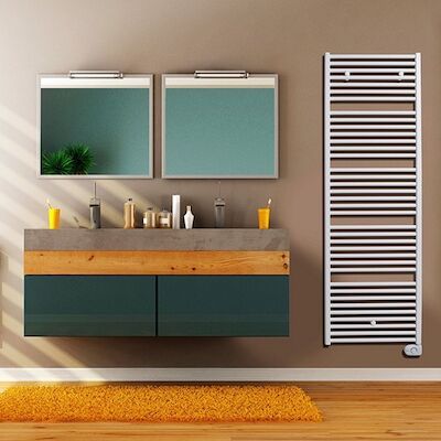 Elektrische Radiator Vasco Bathline BB-EL 600x1802mm 1250Watt Wit