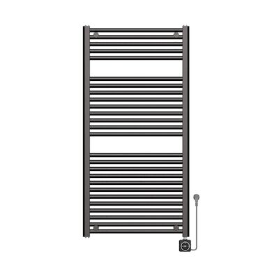 Elektrische Radiator Wiesbaden Elara 118.5×60 Cm Smart Wifi Gunmetal