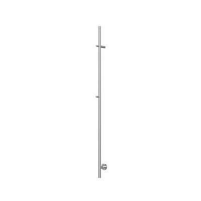 Elektrische Staafhanddoekradiator Wiesbaden Callista 60 Watt 150 cm Geborsteld Staal
