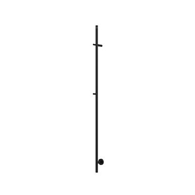 Elektrische Staafhanddoekradiator Wiesbaden Callista 60 Watt 150 cm Mat Zwart