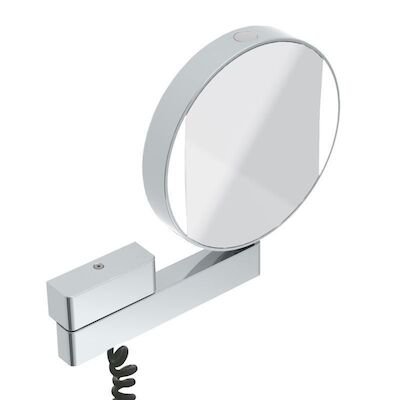 Emco 2-armige Scheerspiegel Led X3/7 M/snoer En Stekker Chroom