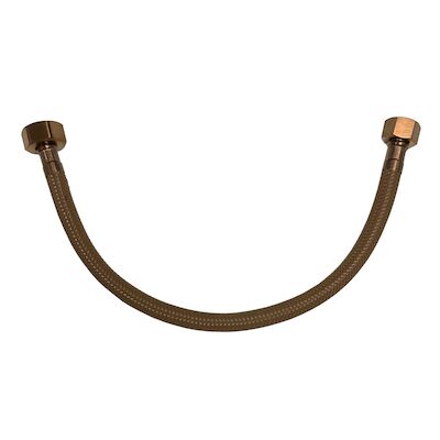 Flexibele Aansluitslang Best Design Dijon 35 cm 1/2″ x 3/8″ Mat Sunny Bronze