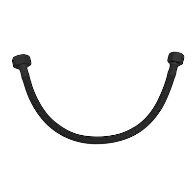 Flexibele Aansluitslang Best Design Nero 35 cm 1/2″ x 3/8″ Mat Zwart