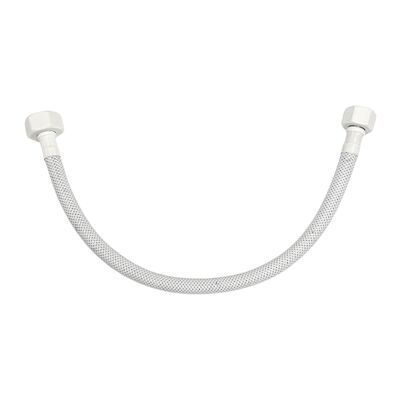 Flexibele Aansluitslang Best Design White 35 cm 1/2″ x 3/8″ Mat Wit