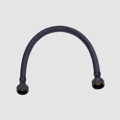 Flexibele Aansluitslang Clou 30 Cm Mat Zwart Geborsteld 3/8”