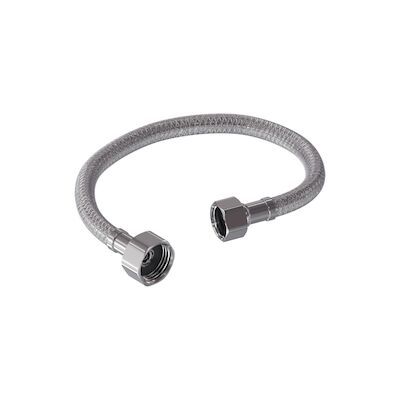 Flexibele Aansluitslang MAY 30 cm G1/2″ x G3/8″ Aansluiting Chroom