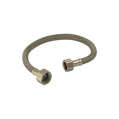 Flexibele Aansluitslang MAY 30 cm G1/2″ x G3/8″ Aansluiting Geborsteld Mat Goud PVD