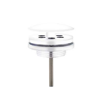 Fontein Afvoerplug Best Design White LOW 5/4 Mat Wit