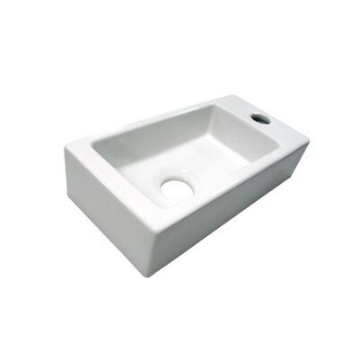 Fontein Best Design Mini-block 36×18 cm (kraangat rechts)