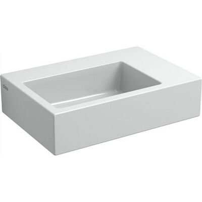 Fontein Clou Flush 2 36×24.5x9cm Keramiek Glans Wit (Zonder Kraangat)