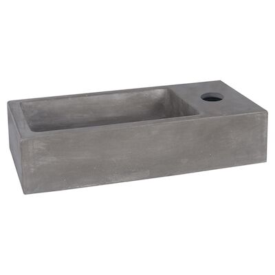 Fontein Differnz Hura I 40×22 cm Beton Donker Grijs