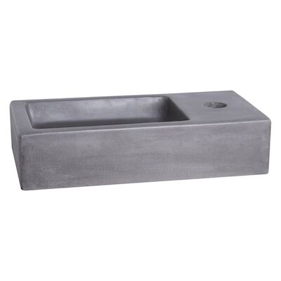 Fontein Differnz Ravo 38,5×18,5×9 cm Beton Donker Grijs