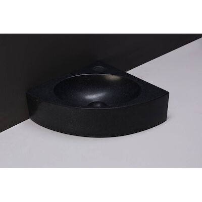 Fontein Forzalaqua Turino Graniet Gezoet Zwart 30x30x10 cm