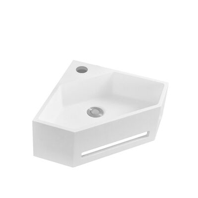 Fontein Hoek met Handoekhouder Allibert Nexo 38 cm Mat Wit
