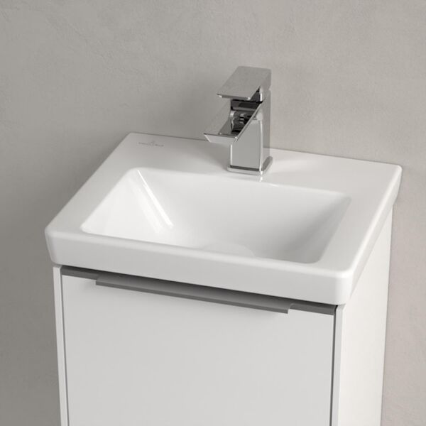Fontein Villeroy & Boch Subway 3.0 Met CeramicPlus Zonder Overloop 37×30.5×13.5 cm Wit Alpin