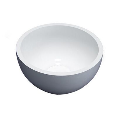 Fontein Waskom Sanilux Solid Surface 20×10 cm Wit