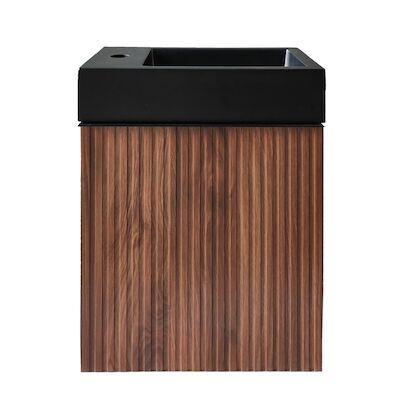 Fonteinkast BWS Sona Met Verticaal Reliëf Soft-close Hout