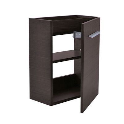 Fonteinkast BWS Vitra 40×21 cm Grey Oak (fontein optioneel)