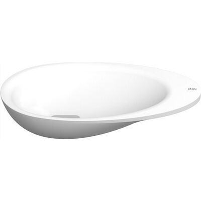 Fonteinkom Clou First Zonder Kranenbank 36×21.8x8cm Aluite Wit