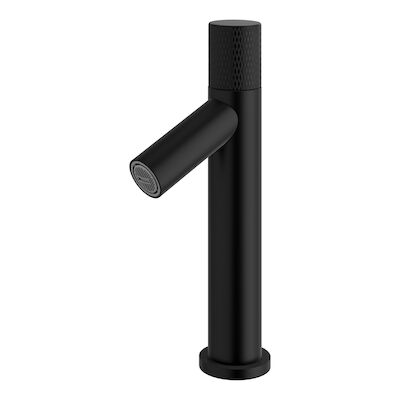 Fonteinkraan Allibert Bordeau 15×4 cm Zwart