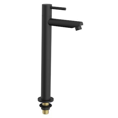 Fonteinkraan Best-Design High-Aquador Nero Mat Zwart