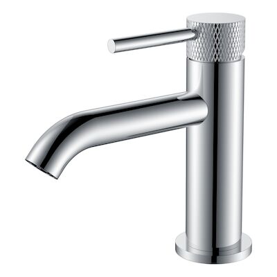 Fonteinkraan BWS Ridged 1/2″ Geborsteld Chroom