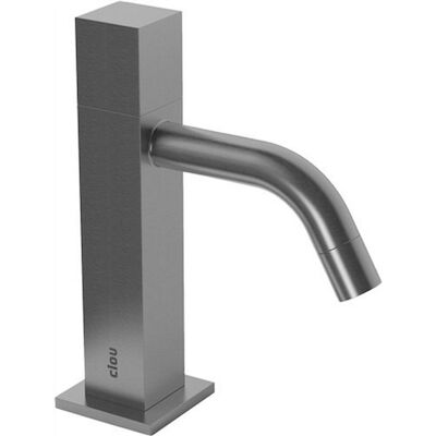 Fonteinkraan Clou Freddo 5 Hoge Versie 10.5×16.5cm RVS Geborsteld