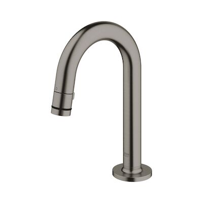 Fonteinkraan Grohe Universal 1/2″ Met C-Uitloop Hard Graphite Geborsteld