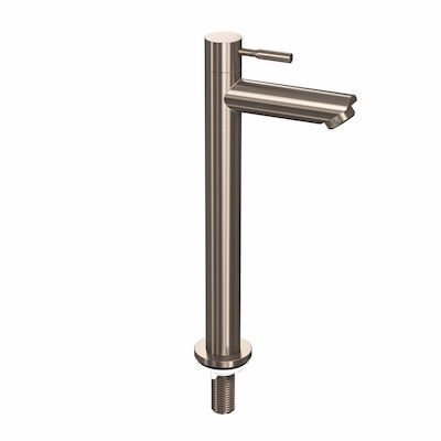 Fonteinkraan INK Hoog Model Brushed Nickel