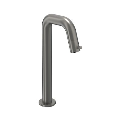 Fonteinkraan IVY Bond Staand Contour Model L Geborsteld Metal Black PVD