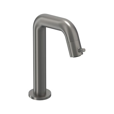 Fonteinkraan IVY Bond Staand Contour Model S Geborsteld Metal Black PVD