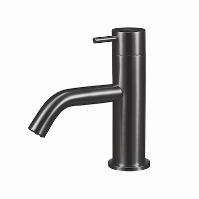 Fonteinkraan Qisani Flow Laag Geborsteld Gun Metal