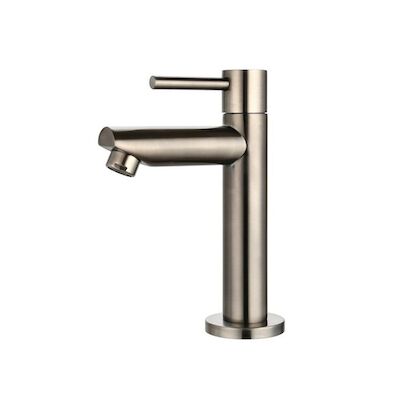 Fonteinkraan Sanilux 15,5×8,8 cm Gun Metal Geborsteld