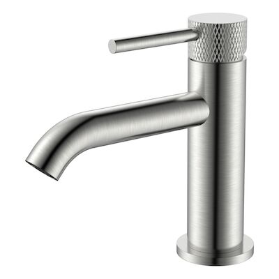 Fonteinkraan Wiesbaden Ribbd 1/2″ Geborsteld Staal