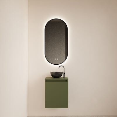 Fonteinmeubel BWS Meadow 40×50 cm Olijf Groen Incl. Topplaat