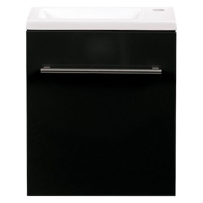 Fonteinmeubel Differnz Tight 40×22 cm Zwart