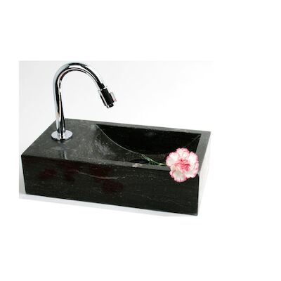 FonteinPack Recto hardsteen 40x22x10cm (Keuze uit 18 kranen)