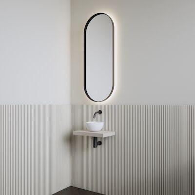 Fonteinset | BWS Leto | Planchet Kasjmier | Waskom Mat Wit