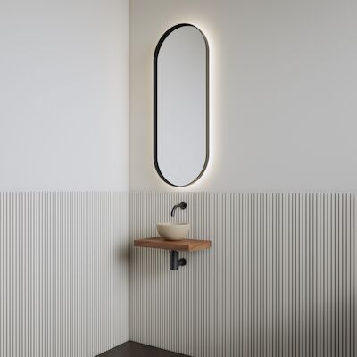 Fonteinset | BWS Leto | Planchet Walnut | Waskom Cappuccino