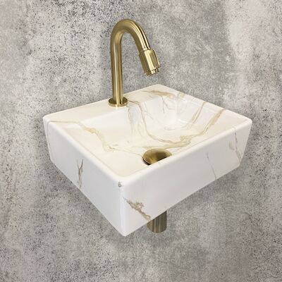 Fonteinset BWS Star 33.5x29x11.5 cm Carrara
