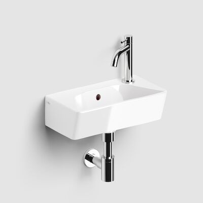 Fonteinset Clou InBe Set 6 Incl. Toebehoren 11×40.5 Cm Glanzend Wit