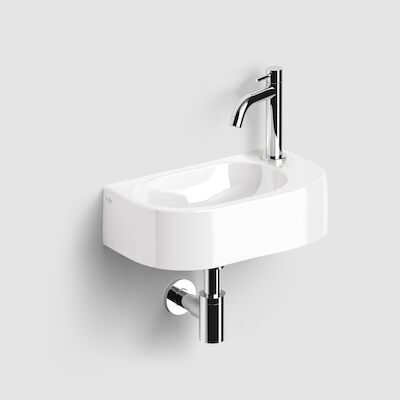 Fonteinset Clou InBe Set 7 Incl. Toebehoren 11×41 Cm Glanzend Wit