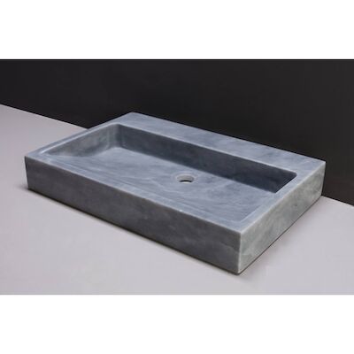 Forzalaqua Palermo Cloudy Marmer Gezoet 60x40x9 cm Zonder Kraangat