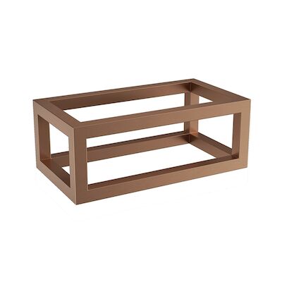 Frame Voor Fontein BWS Perry 39,5x15x21,5 cm Geborsteld Brons Koper
