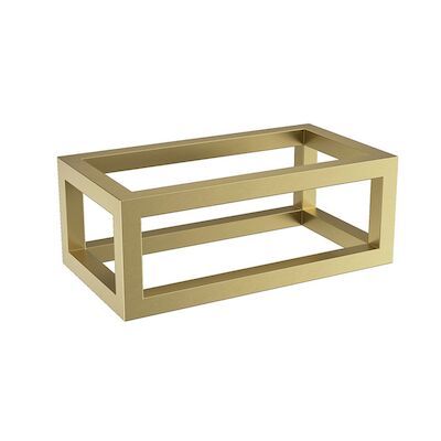 Frame Voor Fontein Wiesbaden Nick 39,5x15x21,5 cm Geborsteld Messing