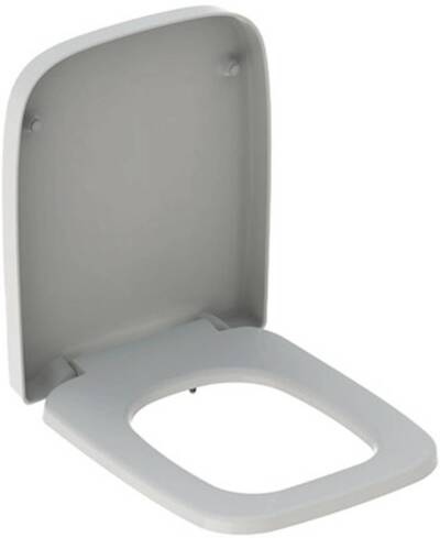 Geberit Renova Plan Closetzitting met deksel 36×44 cm Wit