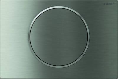 Geberit Sigma 10 bedieningspaneel rvs geborsteld voor Sigma reservoirs 8cm (UP720) en 12cm (UP320)