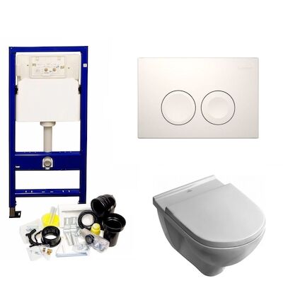 Geberit up100 set19 O.novo met Delta drukplaten