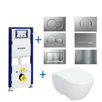 Geberit up320 Toiletset Tropea By Geberit | Softclose | Sigma Drukplaat