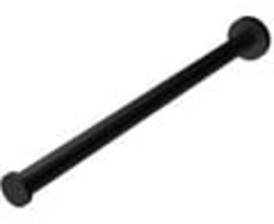 Geesa Nemox Black Handdoekhouder 38×4,8×4,8 cm Zwart